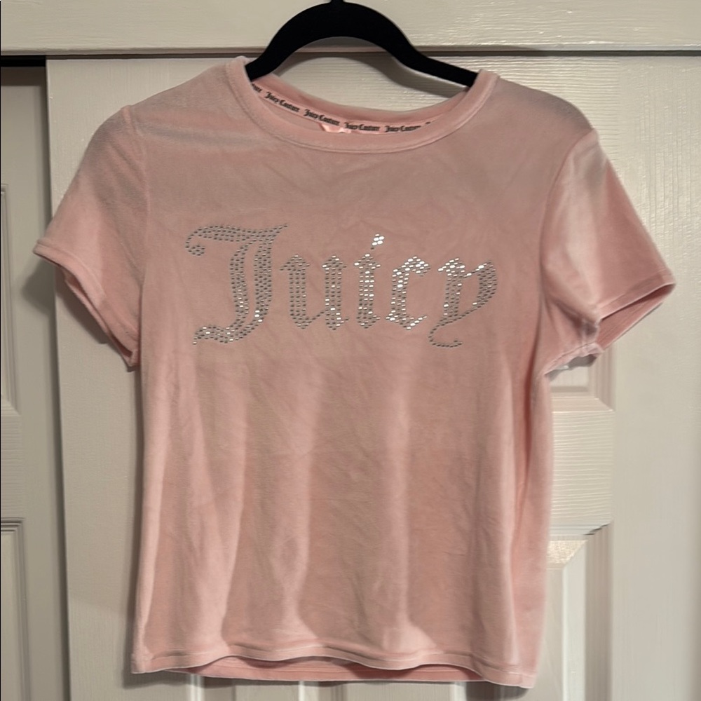 Juicy Couture Pink Graphic Tee